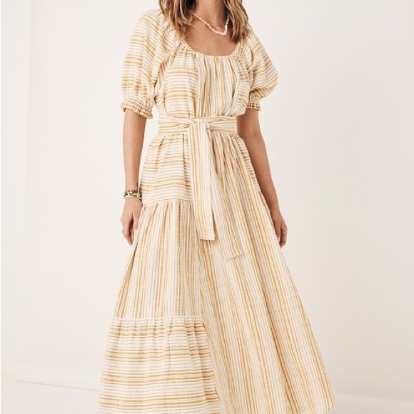 Lady Palm Gown in Toffee - Picture 3 of 7